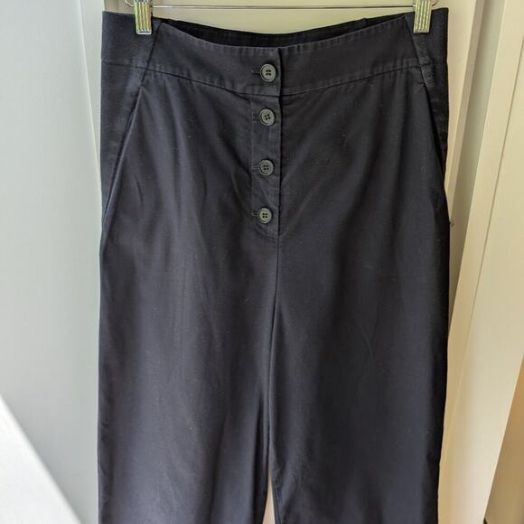 COS Navy barrel leg pant - Picture 1 of 6